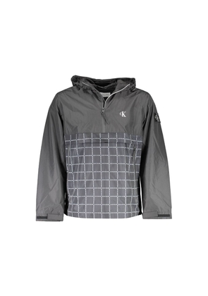 Black Polyester Jacket - S