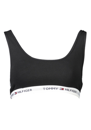Black Cotton Women Sports Bra - XS