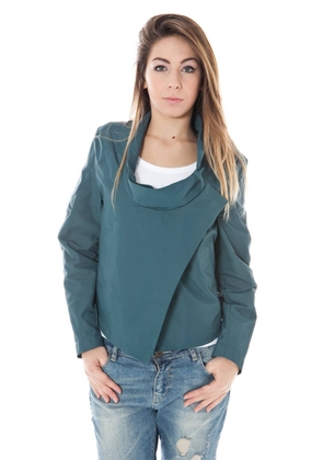 Green Polyamide Women Jacket - 38