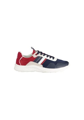 Blue Polyester Men Sneaker - EU44/US11