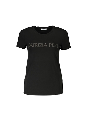 Black Elastane Tops & T-Shirt - XS