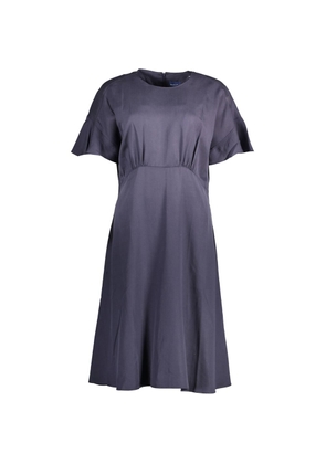 Blue Lyocell Women Dress - 34