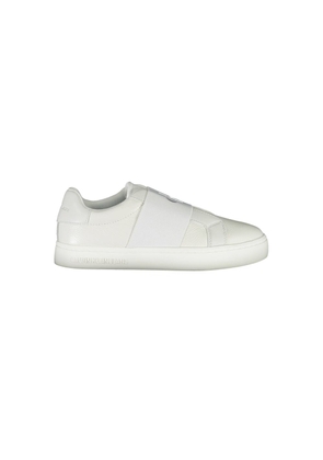 White Leather Women Sneaker - EU41/US11