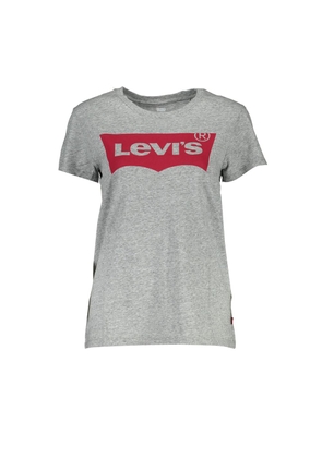 Gray Cotton Unisex T-Shirt - XS