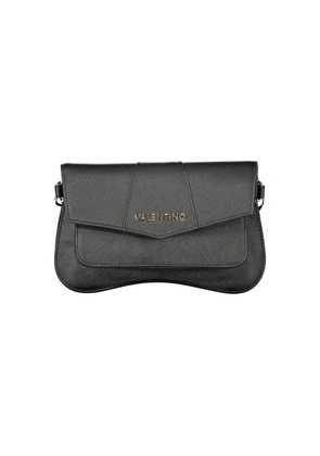Black Polyethylene Women Handbag
