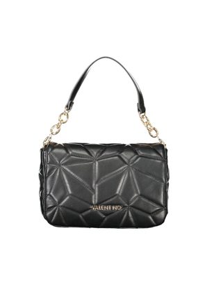 Black Polyethylene Women Handbag