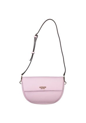 Pink Polyethylene Women Handbag