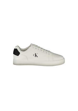 White Leather Men Sneaker - EU40/US7