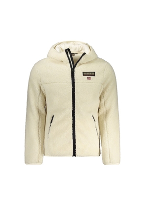 Napapijri White Polyester Jackets & Coat - XXL