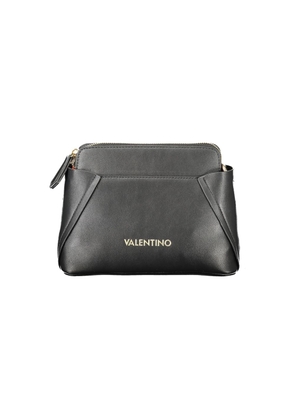 Black Polyethylene Women Handbag