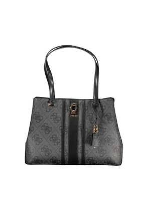 Guess Jeans Black Polyethylene Handbag