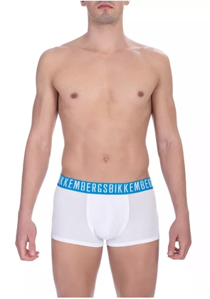 Bikkembergs White Cotton Underwear - S