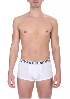 Bikkembergs White Cotton Underwear - L