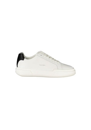 Calvin Klein White Leather Men Sneaker - EU40/US7