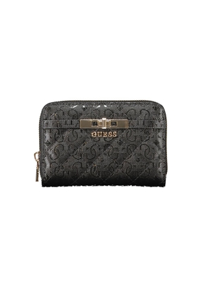 Guess Jeans Black Polyethylene Women Wallet