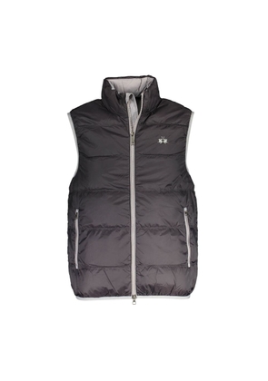 Black Polyamide Men Jacket - L