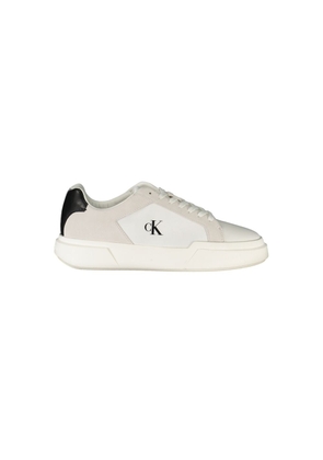 Calvin Klein White Leather Men Sneaker - EU40/US7