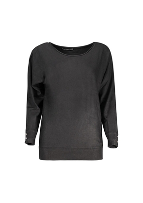 Black Viscose Sweater - XS