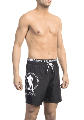 Bikkembergs Black Polyester Swimwear - M