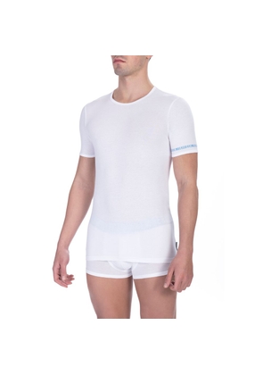 Bikkembergs White Cotton T-Shirt - S