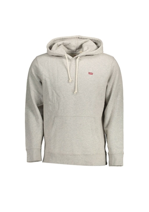 Levi's Gray Cotton Men Sweater - XXL