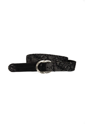 BYBLOS Black Wool Belt - UNI