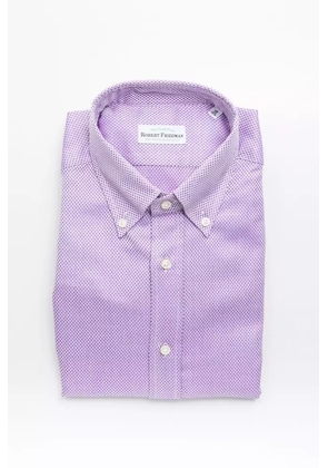 Robert Friedman Pink Cotton Shirt - M