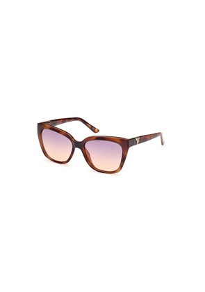 Brown Injected Women Sunglass