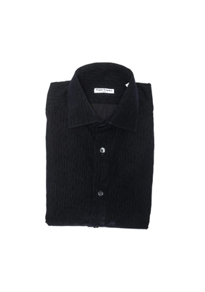 Robert Friedman Black Cotton Shirt - M