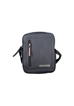 Blue Polyethylene Men Shoulder Bag