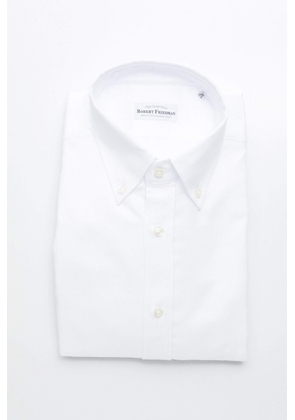 Robert Friedman White Cotton Shirt - M