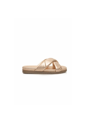 Cerruti 1881 Beige Sheepskin Sandal - EU36/US6
