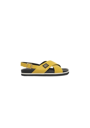 Cerruti 1881 Yellow CALF Leather Sandal - EU38/US8