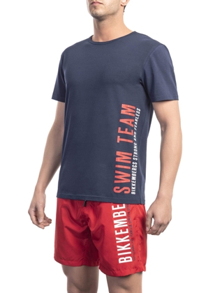 Bikkembergs Black Cotton T-Shirt - S