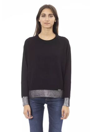 Baldinini trend Black Wool Sweater - M