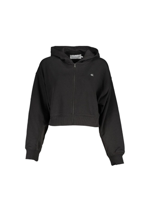 Chic Hooded Sweatshirt in Timeless Black - XL