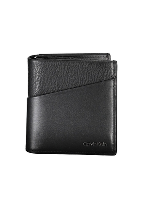 Black Recycled Polyester Men Wallet