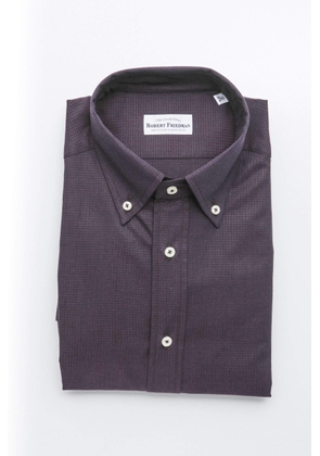 Robert Friedman Black Cotton Shirt - M