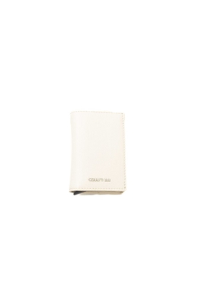 Cerruti 1881 Beige CALF Leather Wallet