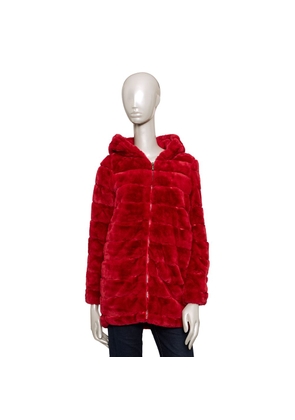 Red Polyester Jackets & Coat - S