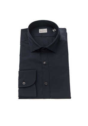 Bagutta Blue Cotton Shirt - XL