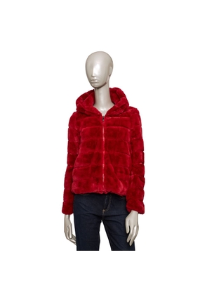 Red Polyester Jackets & Coat - S