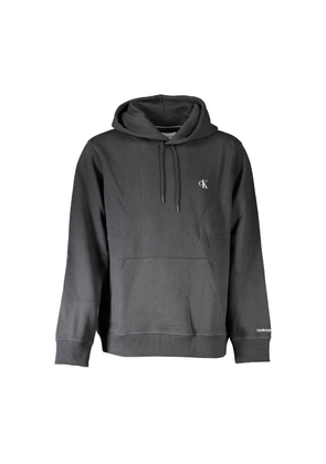 Black Cotton Unisex Sweatshirt - XXL