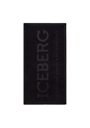Iceberg Black Cotton Swimwear - One Size