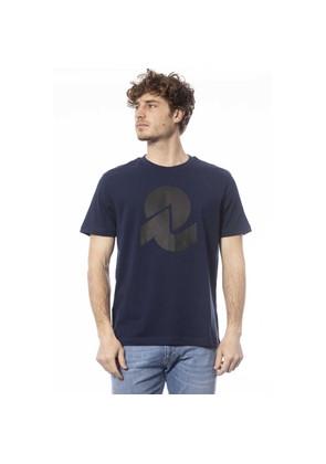 Invicta Blue Cotton T-Shirt - S