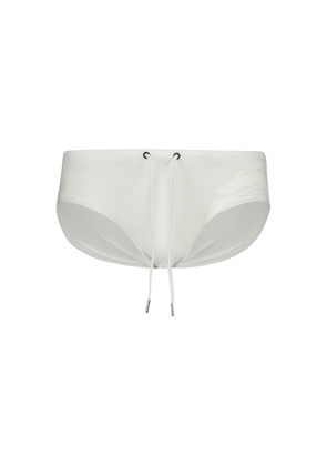 Trussardi White Elastane Swimwear - XL