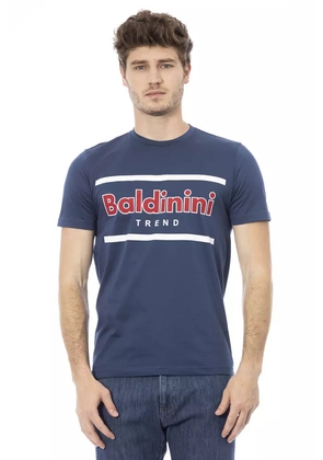 Baldinini trend Blue Cotton T-Shirt - XS