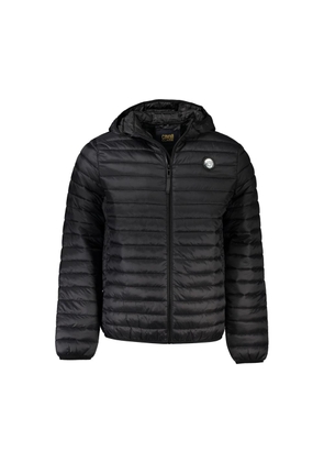 Black Polyamide Men Jacket - S