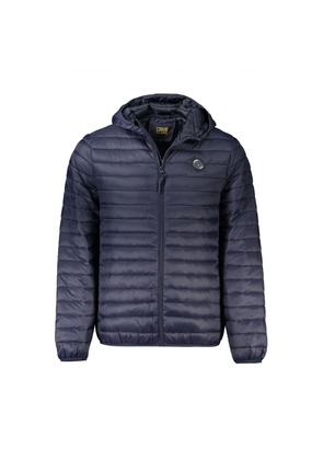 Blue Polyamide Men Jacket - S