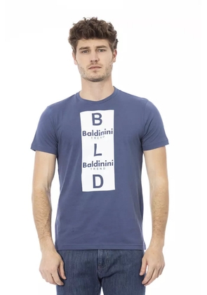 Baldinini trend Blue Cotton T-Shirt - XS